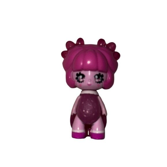 Glimmies Purple With Pink Glimmie Glimhouse Magically Lights Up Toy Kids Size 5" - Picture 5 of 10